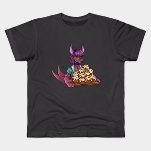 Cute Kobold Offers Sweetrolls Kids T-Shirt